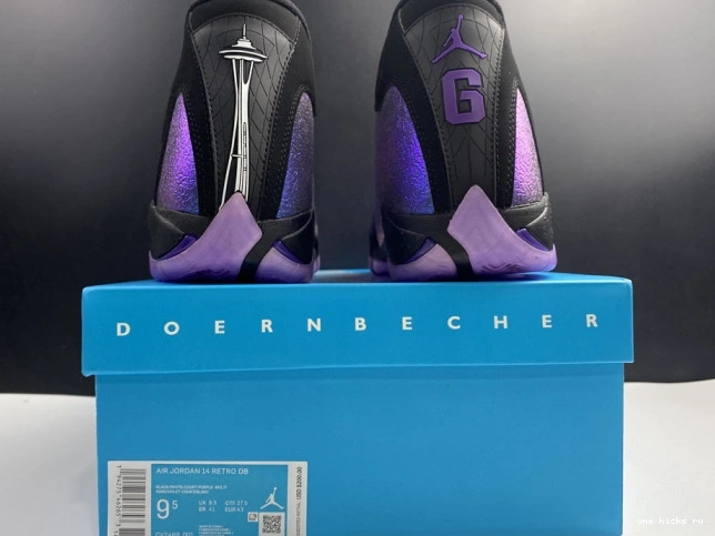 Rep Onekick '' 14 DOERNBECHER RETRO JORDAN AIR CV2469-001 0821